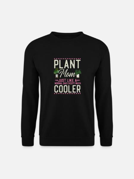 Plant Lover Gardening Mom Plant - Unisex Pullover - Schwarz