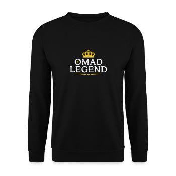 Intermittent fasting Intermittent fasting - Unisex Sweatshirt - black - Front - Alina (178cm) & Michal (187cm)