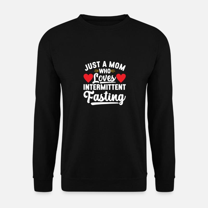 Intermittent fasting Intermittent fasting - Unisex Sweatshirt - black