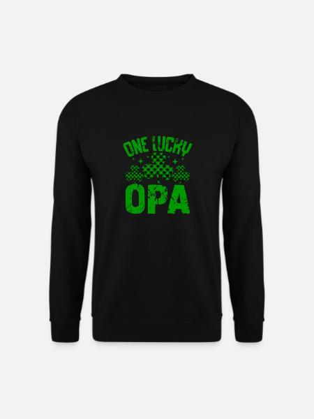 One Lucky OPA - Unisex Sweatshirt - black