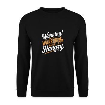 Intermittent fasting Intermittent fasting - Unisex Sweatshirt - black - Front - Alina (178cm) & Michal (187cm)