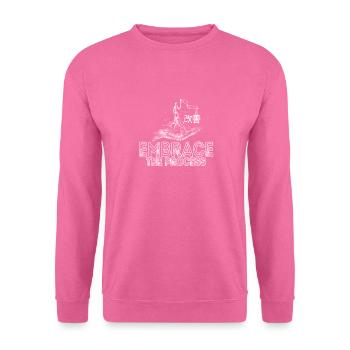 Le Kaizen japonais adopte le processus - Sweat-shirt Unisexe - rose - Devant