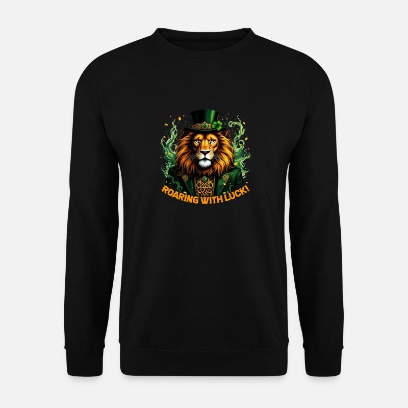 Brüllend vor Glück - Unisex Pullover - Schwarz