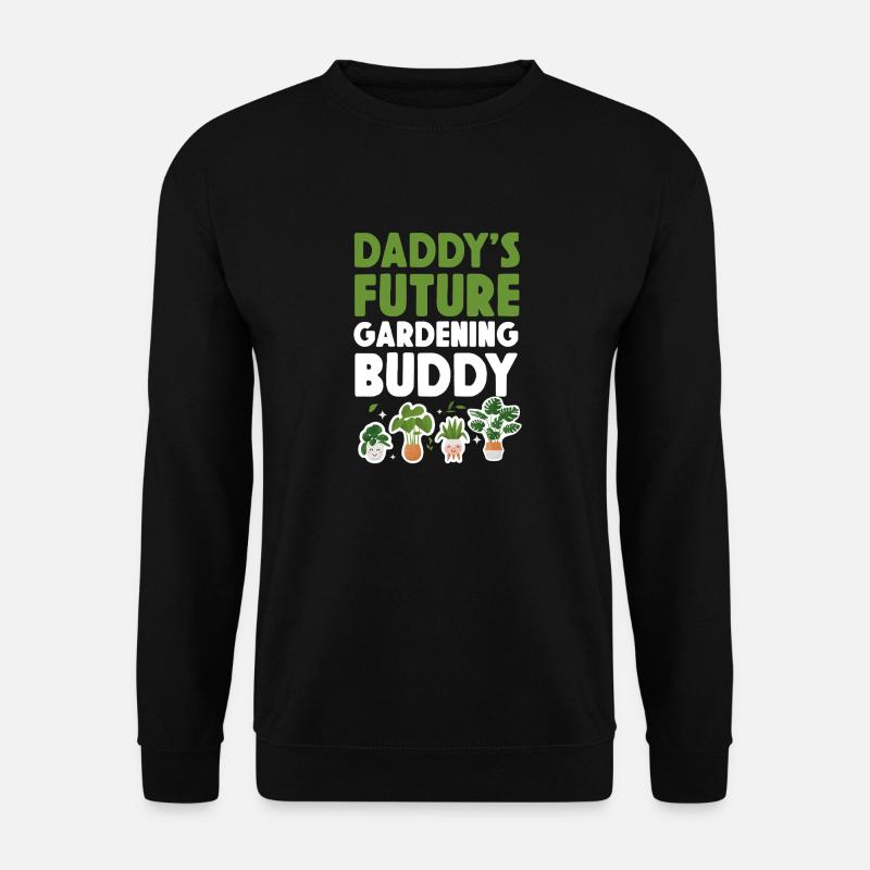 Plant Lover Gardening Daddy's - Unisex Sweatshirt - black