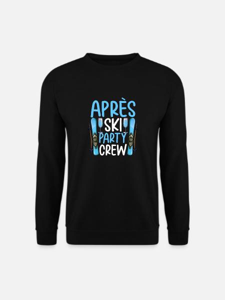 Apres Ski Party Crew - Unisex Pullover - Schwarz