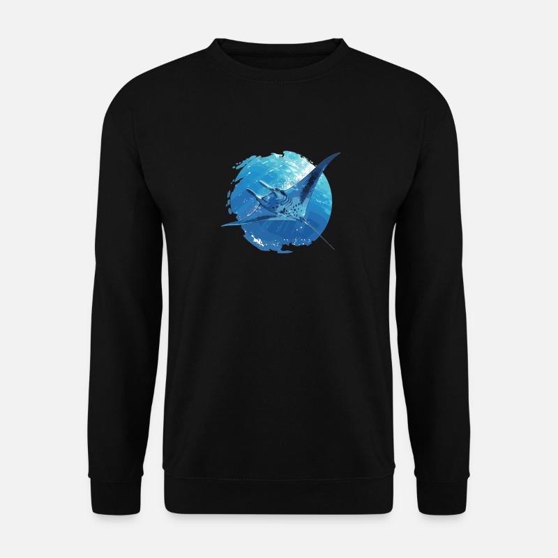 Manta Rays Manta Rays - Unisex Sweatshirt - black