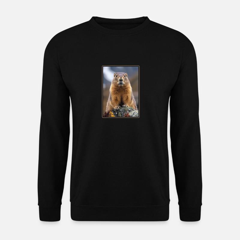 Marmots Groundhog - Unisex Sweatshirt - black
