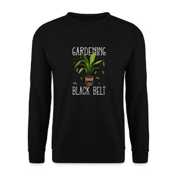 Plant Lover Gardening Gardening - Unisex Pullover - Schwarz - Vorne - Alina (178cm) & Michal (187cm)