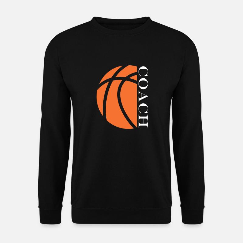 Coach de Basketball - Unisex Pullover - Schwarz