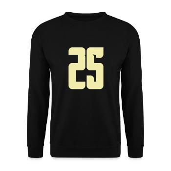 25 - Sweat-shirt Unisexe - noir - Devant - Alina (178cm) & Michal (187cm)