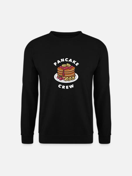 Pancake Crew – Delicious Pancake Delight - Unisex Sweatshirt - black