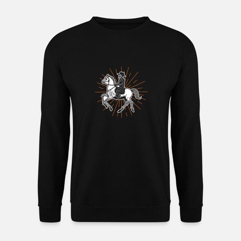 Cheval - Sweat-shirt Unisexe - noir
