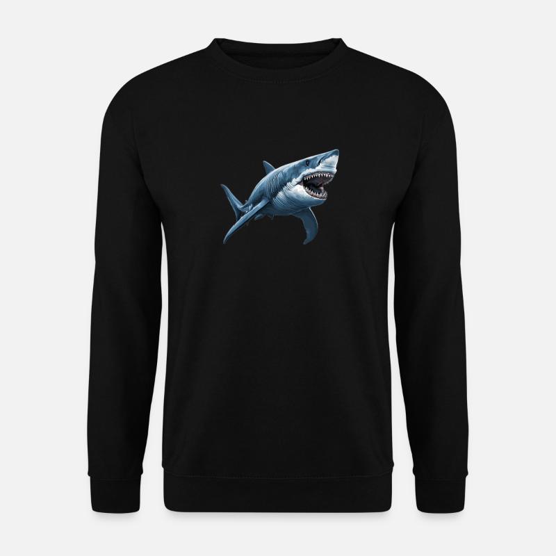 Megalodons Megalodon - Unisex Pullover - Schwarz