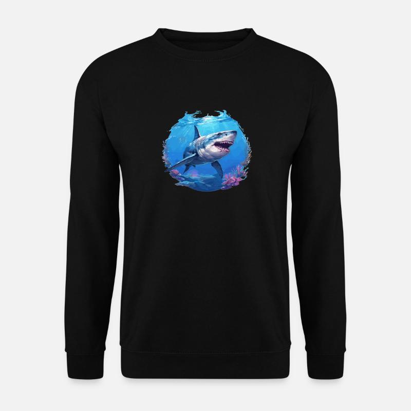 Megalodons Megalodon - Unisex Pullover - Schwarz