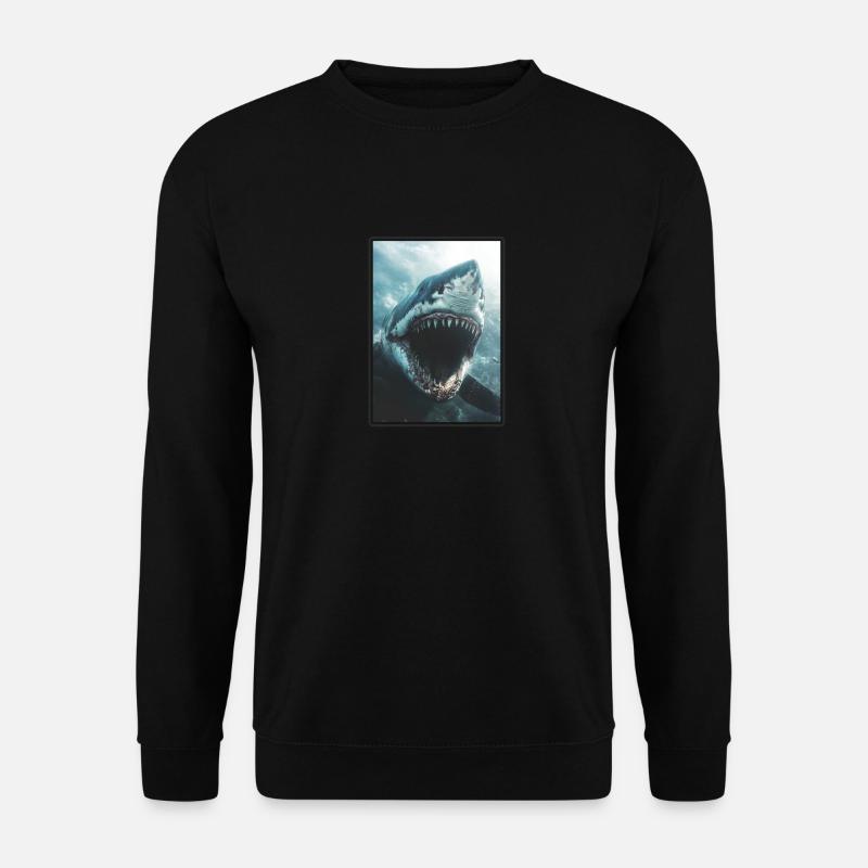 Megalodons Megalodon - Unisex Pullover - Schwarz