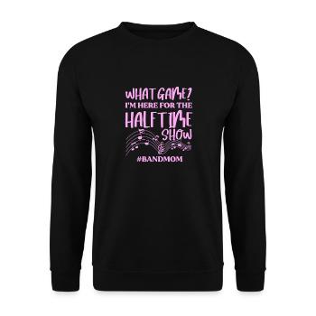 Pour quel match je suis ici : le spectacle de la mi-temps Marching - Sweat-shirt Unisexe - noir - Devant - Alina (178cm) & Michal (187cm)