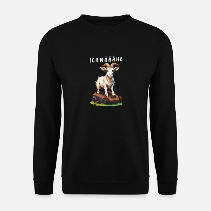 ROBOT TONDEUSE CHÈVRE I MÄÄÄHE - Sweat-shirt Unisexe - noir