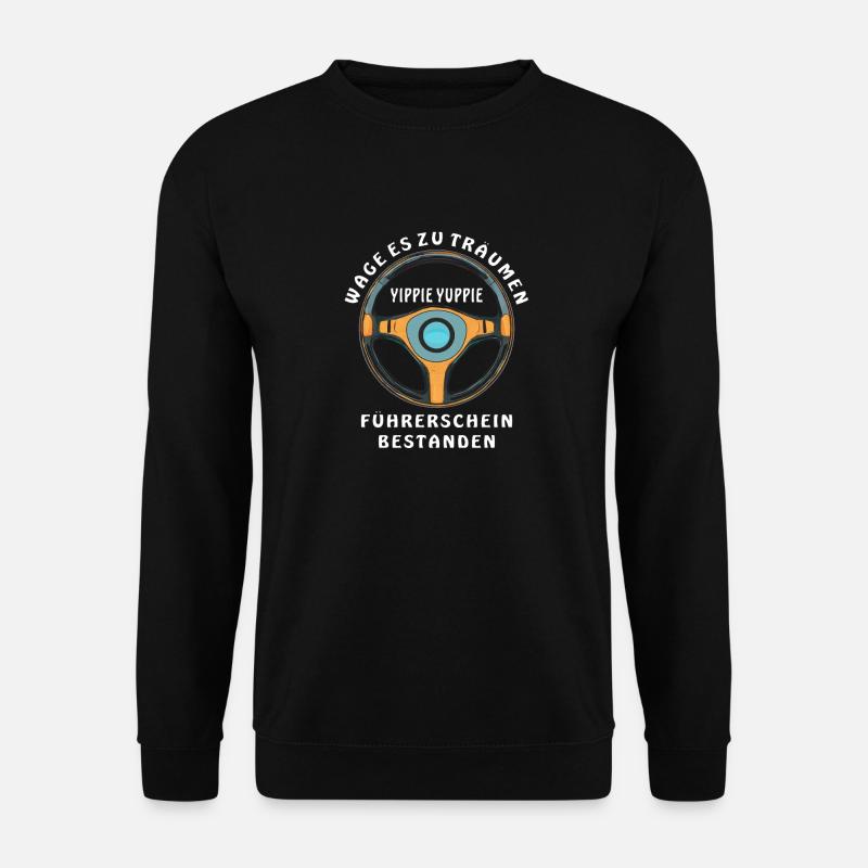 FÜHRERSCHEIN BESTANDEN - Unisex Pullover - Schwarz