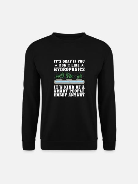 Hydroponics - Unisex Sweatshirt - black