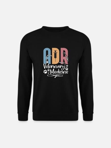 Veterinärmedizin Tierarzt Design - Unisex Pullover - Schwarz