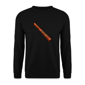DIDGERIDOO - Unisex Pullover - Schwarz - Vorne - Alina (178cm) & Michal (187cm)