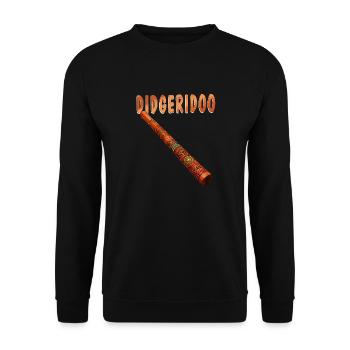 DIDGERIDOO - Unisex Pullover - Schwarz - Vorne - Alina (178cm) & Michal (187cm)