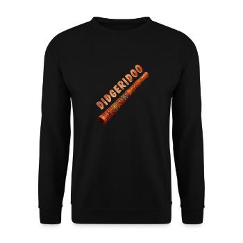 DIDGERIDOO - Unisex Pullover - Schwarz - Vorne - Alina (178cm) & Michal (187cm)