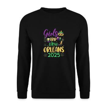 Voyage entre filles à la Nouvelle-Orléans 2025 (Garantie du prix le plus bas) - Sweat-shirt Unisexe - noir - Devant - Alina (178cm) & Michal (187cm)