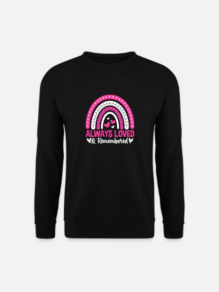 Always Loved and Remembered - Unisex Sweatshirt - black