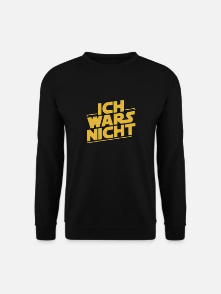 Ich Wars Nicht - Unisex Sweatshirt - black