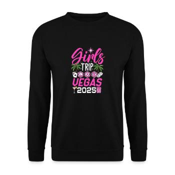 Voyage entre filles Las Vegas 2025 - Sweat-shirt Unisexe - noir - Devant - Alina (178cm) & Michal (187cm)