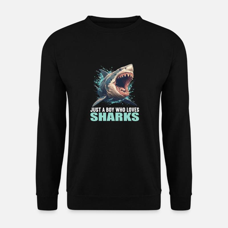Haie Hai - Unisex Pullover - Schwarz
