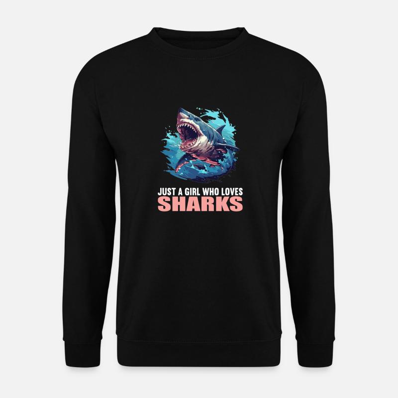 Haie Hai - Unisex Pullover - Schwarz