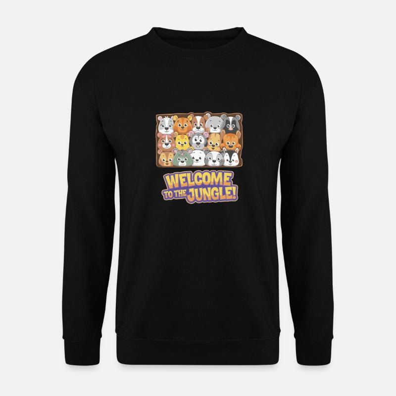 MOUNTED ANIMAL HEADS - Unisex Sweatshirt - black