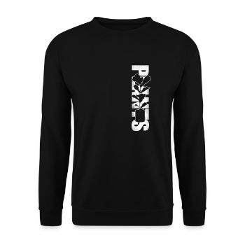 Plant Lover Gardening Plants - Unisex Pullover - Schwarz - Vorne - Alina (178cm) & Michal (187cm)