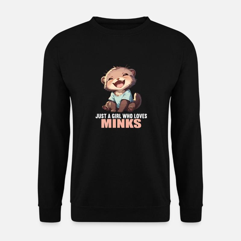 Nerze Nerz - Unisex Pullover - Schwarz
