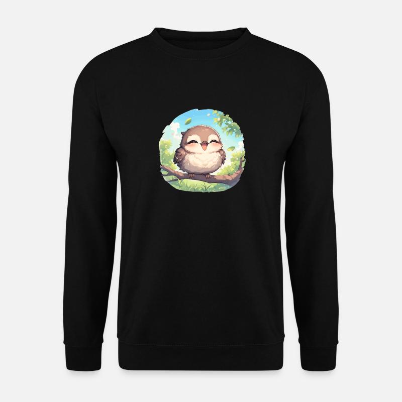 Spottdrosseln Spottdrossel - Unisex Pullover - Schwarz