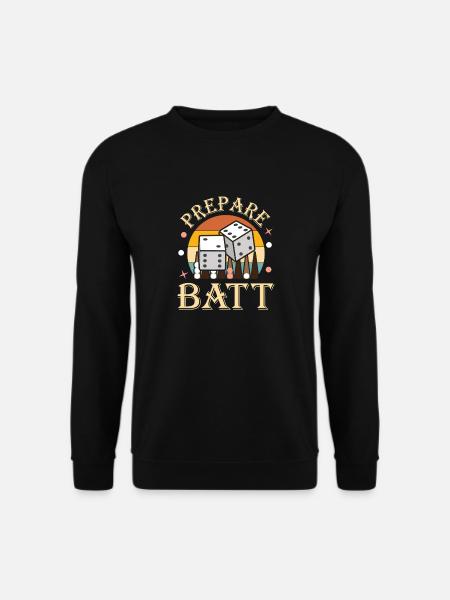Backgammon Spiel - Unisex Pullover - Schwarz