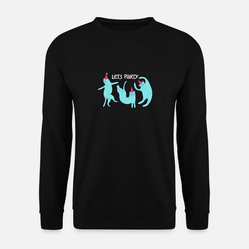 Party Cats Feiern Party Cats Celebration - Unisex Pullover - Schwarz