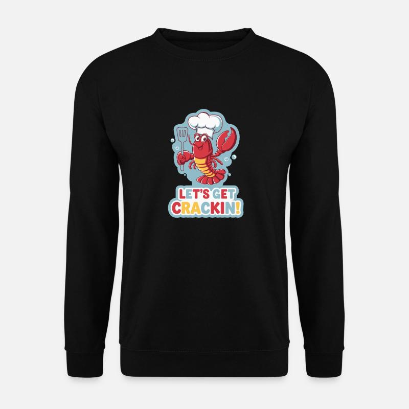 LASS UNS LOSLEGEN - Unisex Pullover - Schwarz