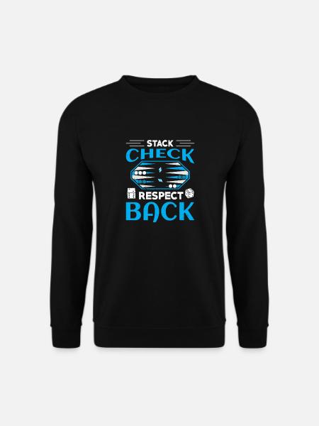 Backgammon Spiel - Unisex Pullover - Schwarz