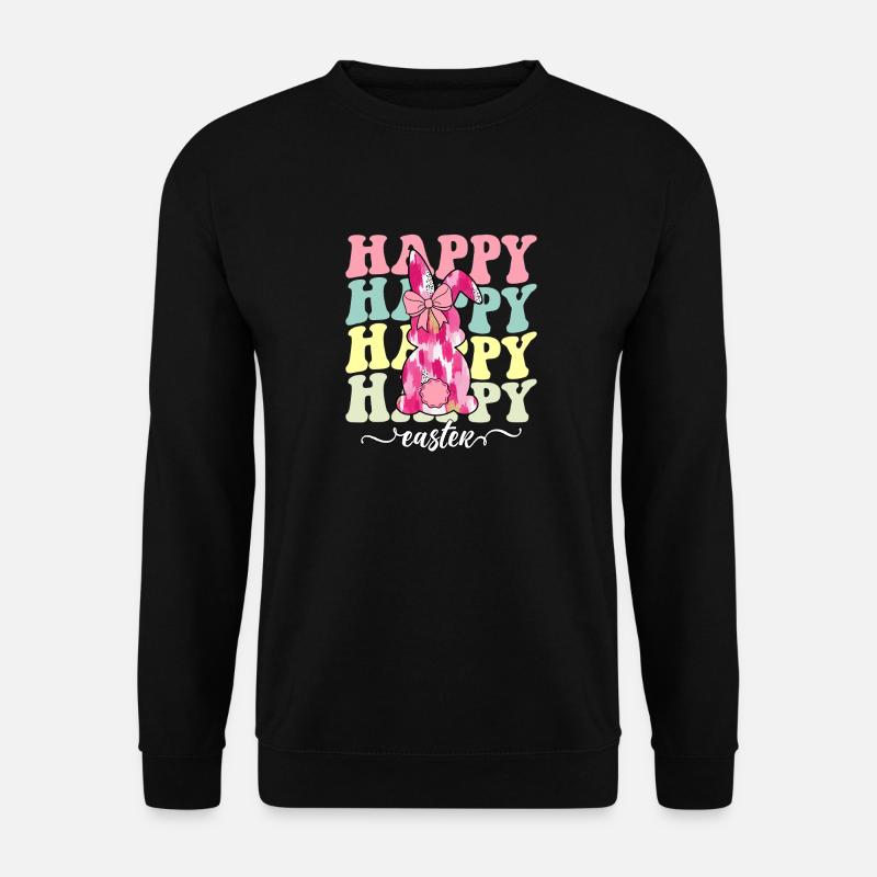 Frohe Ostern - Unisex Pullover - Schwarz