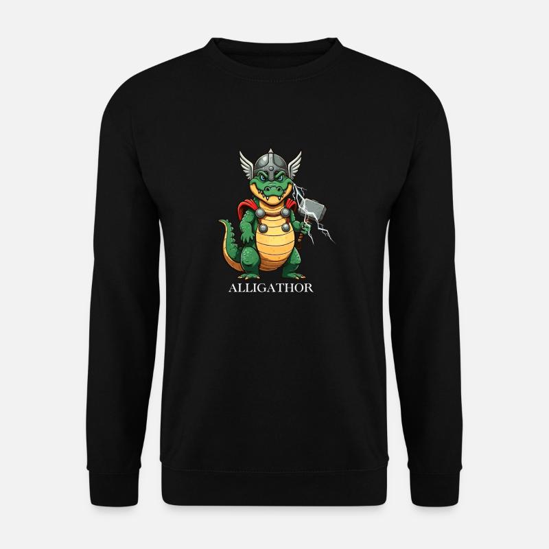 Alligathor - Unisex Pullover - Schwarz