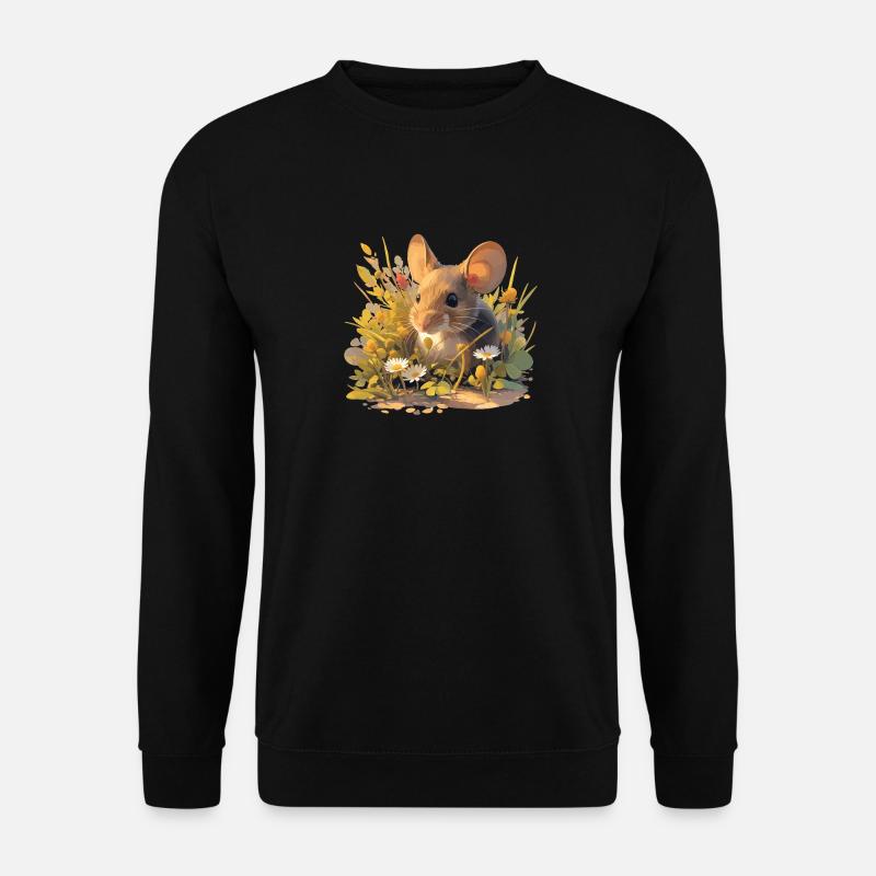 Mäuse Maus - Unisex Pullover - Schwarz