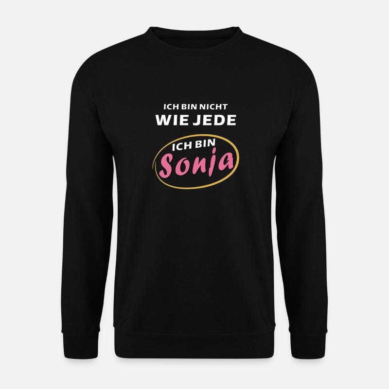 JE SUIS Sonja - Sweat-shirt Unisexe - noir