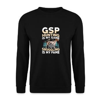 Chasse - Sweat-shirt Unisexe - noir - Devant - Alina (178cm) & Michal (187cm)
