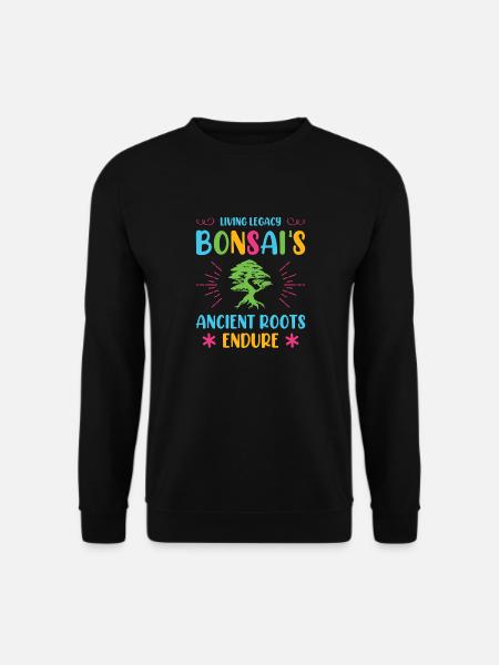 Bonsai Tree - Unisex Pullover - Schwarz