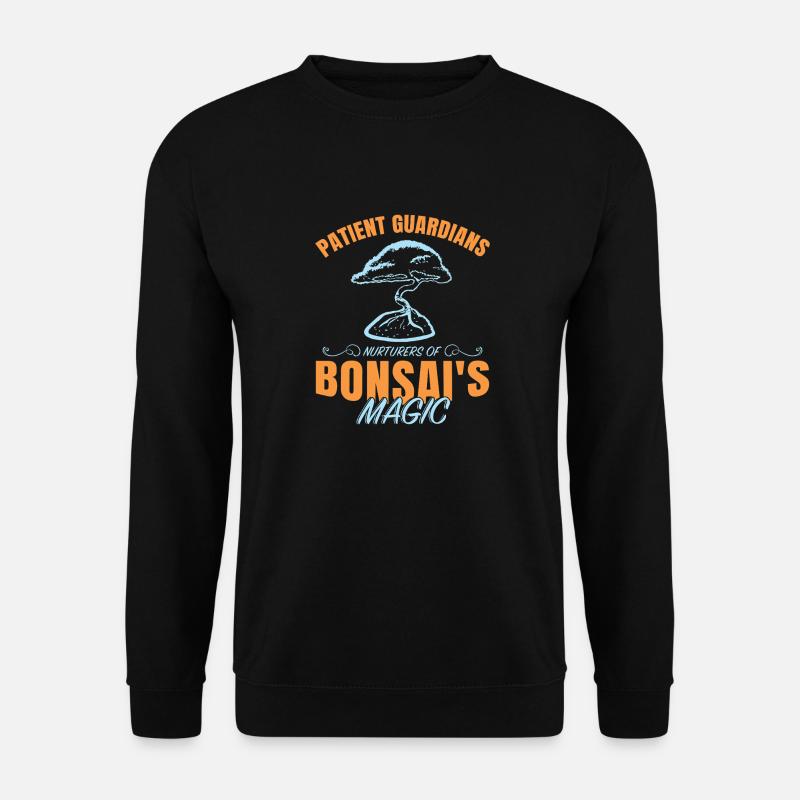 Bonsai Tree - Unisex Pullover - Schwarz