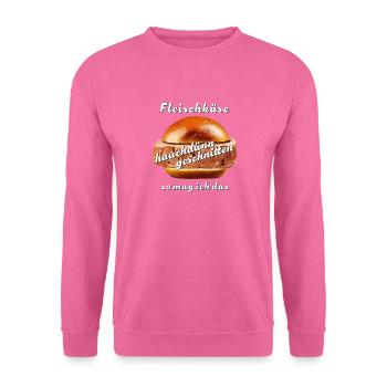 Meatloaf sliced wafer-thin - Unisex Sweatshirt - pink - Front