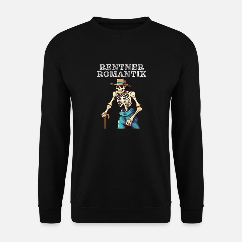 RENTNER ROMANTIK - Unisex Pullover - Schwarz